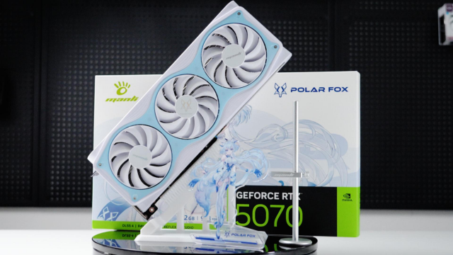 Unboxing Manli Polar Fox GeForce RTX 5070